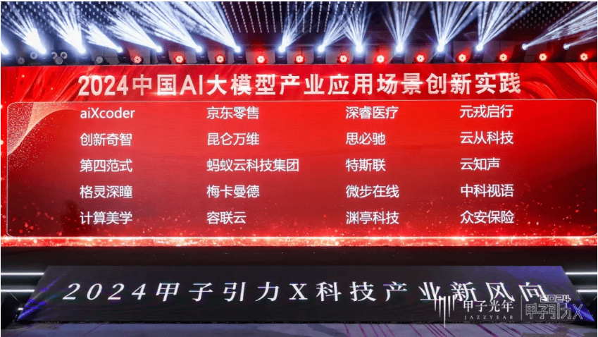 格靈深瞳入選“2024中國AI大模型產業應用場景創新實踐”榜單